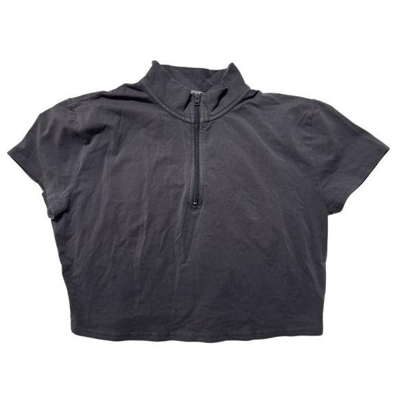 TNA Athletic Cropped Zip Up Shirt - Picture 3 of 6